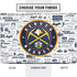 NBA Denver Nuggets Historic Blast Dell Vostro Skin